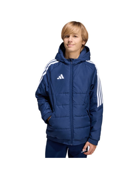 Kurtka dla dzieci adidas tiro 26 winter granatowa ka8026