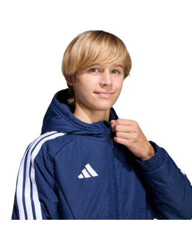 Kurtka dla dzieci adidas tiro 26 winter granatowa ka8026