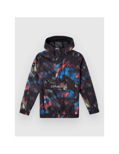 O'neill kurtka wiosenna wiatrówka dziecięca ridge lekka z kapturem wielokolorowa