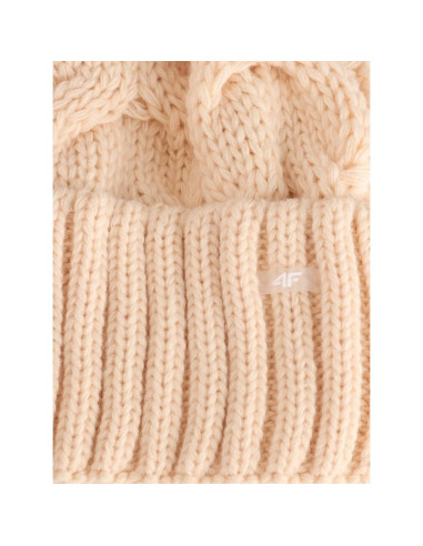 Czapka zimowa z dodatkiem wełny damska 4f 4fraw25acapf0724-83s