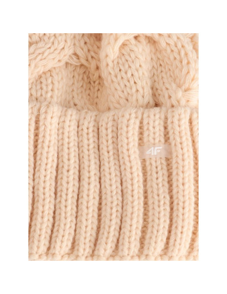 Czapka zimowa z dodatkiem wełny damska 4f 4fraw25acapf0724-83s