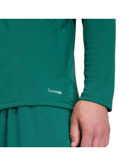Koszulka męska adidas entrada 26 long sleeve jersey zielona kf5846