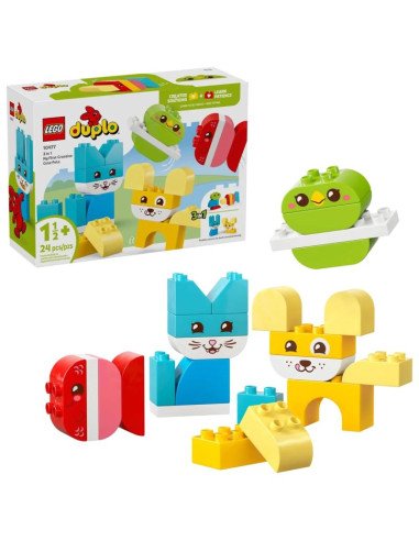Lego duplo my first 3w1 10477 kreatywne urocze zwierzaki 3w1