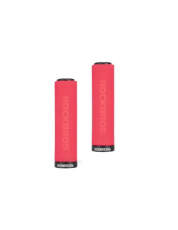 Rockbros chwyty kierownicy czerwono-czarne