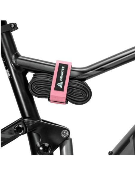 Granite opaska rockband różowa