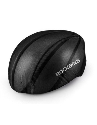 Rockbros wodoodporny pokrowiec na kask czarny