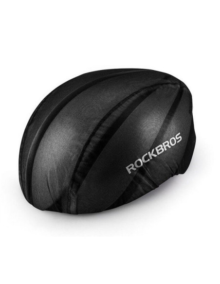 Rockbros wodoodporny pokrowiec na kask czarny