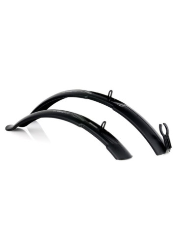 Simpla błotniki next long 26-28'' czarny kpl.