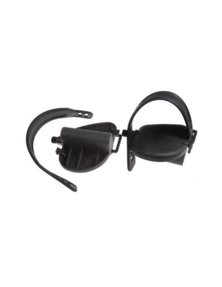 Pedały rehabilitacyjne pcv 1/2'' czarne