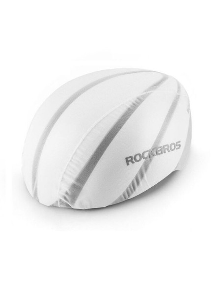 Rockbros wodoodporny pokrowiec na kask biały