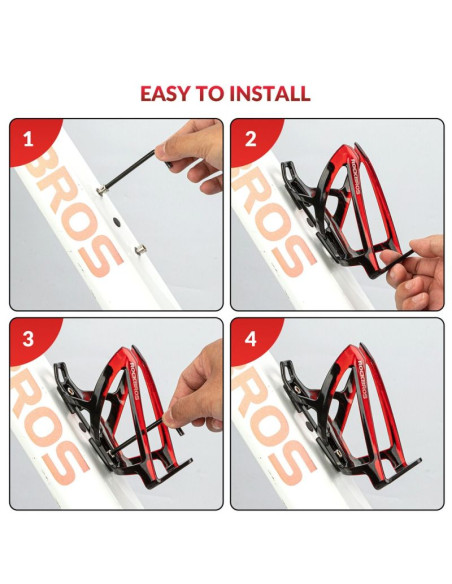 Rockbros koszyk na bidon model fk338 czarny