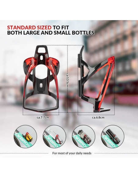 Rockbros koszyk na bidon model fk338 czarny