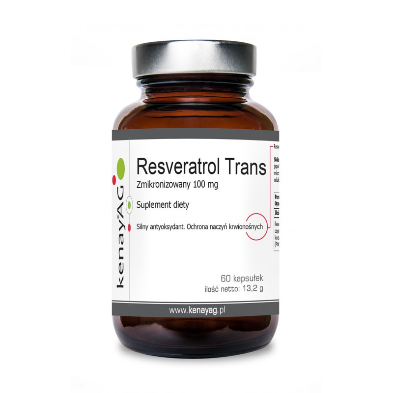 Zmikronizowany Resveratrol 100 mg (60 kaps.)