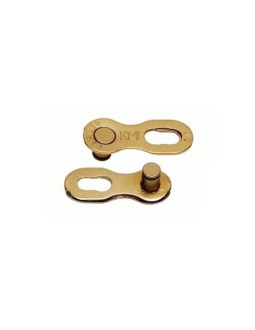 Kmc złączka cl-566 ti-n 2 sztuki złota 9 rz.