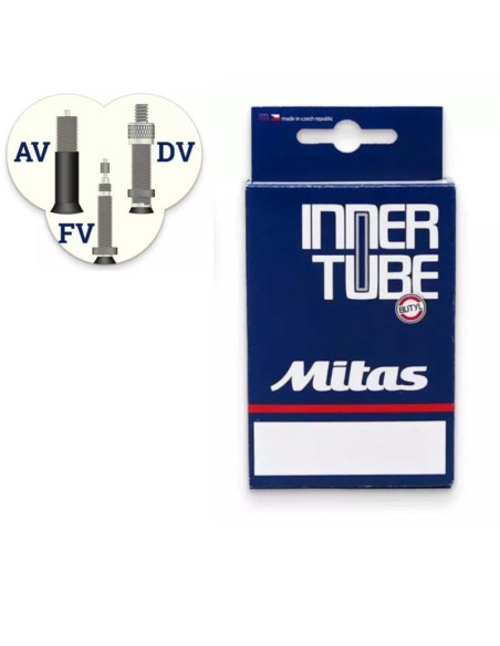 Rubena dętka plus av40 29x2,45-3,00 62/75-622