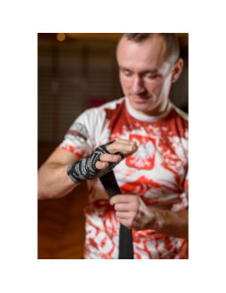 Bandaże bokserskie bawełniane bb1-4n1 2