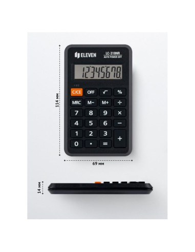 Eleven kalkulator kieszonkowy lc-310nr zastępuje citizen