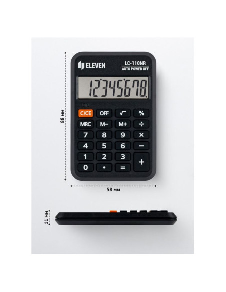 Eleven kalkulator kieszonkowy lc-110nr zastępuje citizen