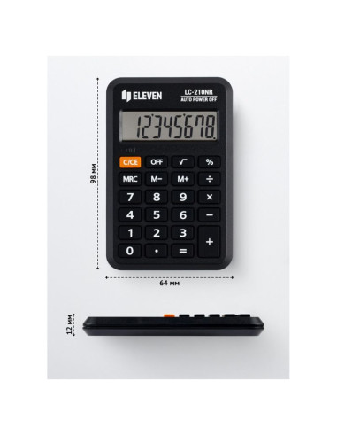 Eleven kalkulator kieszonkowy lc-210nr zastępuje citizen