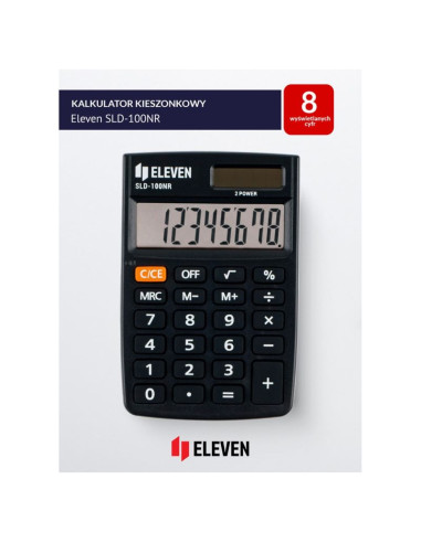 Eleven kalkulator kieszonkowy sld-100nr zastępuje citizen