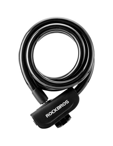 Rockbros zapięcie rowerowe rks515-bk 1,1m czarne