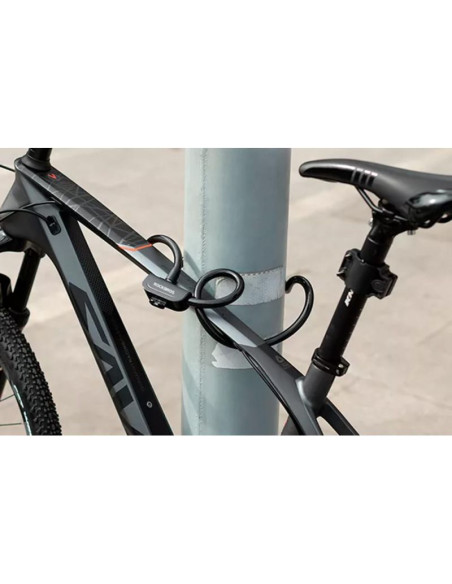 Rockbros zapięcie rowerowe rks515-bk 1,1m czarne