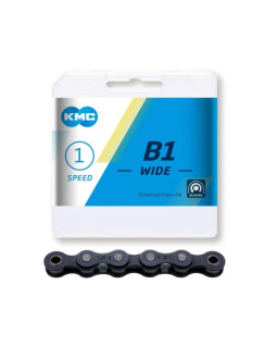 Kmc łańcuch b1 szeroki 112 ogniw czarny box