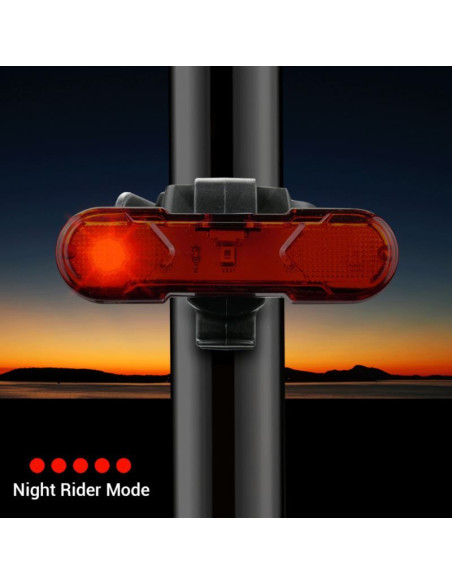 Lampa tył everactive tl-x5r night rider