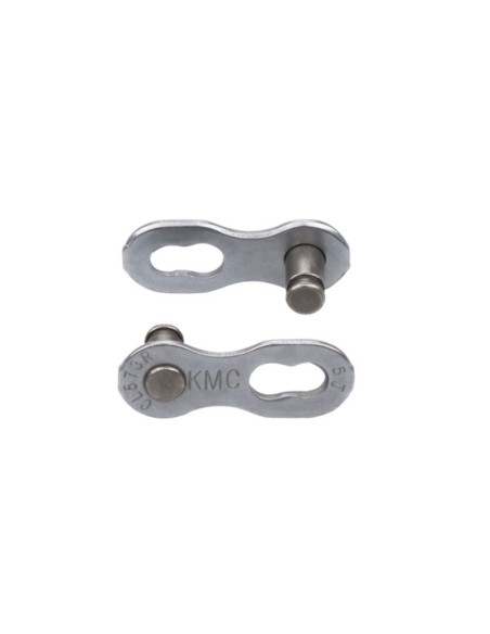 Kmc złączka 7,8 ept 2 szt. srebrna 7,3mm blister