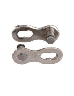 Kmc złączka 7,8 ept 2 szt. srebrna 7,1mm blister