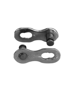 Kmc złączka e1/e8 nr ept 2 szt. srebrna 9 rz. bl.