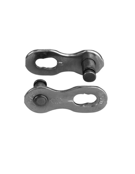 Kmc złączka e1/e8 nr ept 2 szt. srebrna 9 rz. bl.