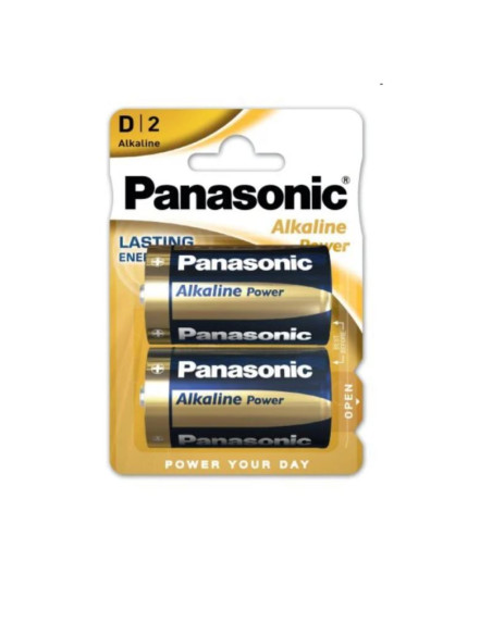 Baterie lr20 d panasonic blister 2 sztuki