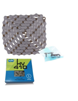 Kmc łańcuch hv 410 112 ogniw szaro brązowy box-s1