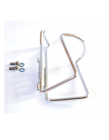 Koszyk bidonu srebrny