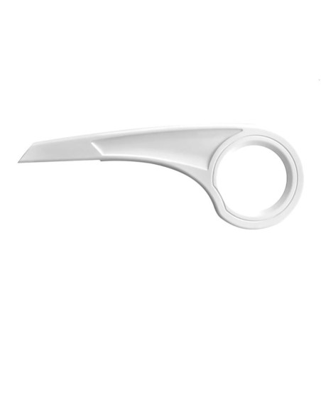 Osłona łańcucha polipropylen biała