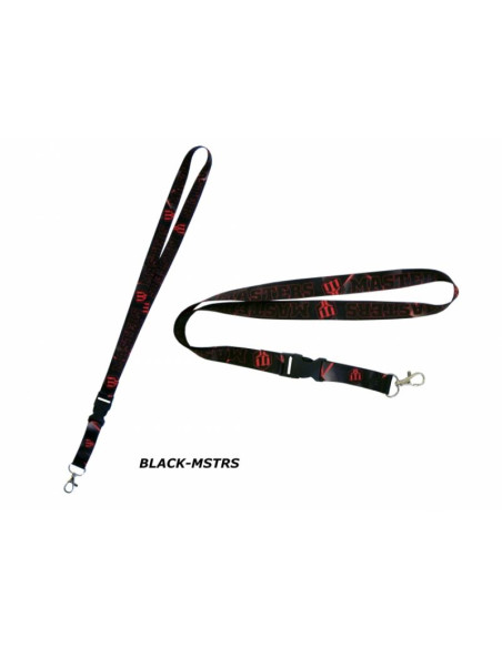 Smyczka masters black-mstrs