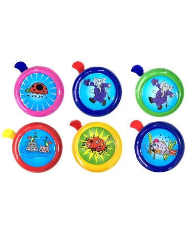 Dzwonek dziecięcy opakowanie 6 sztuk