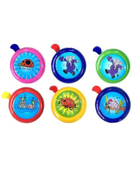 Dzwonek dziecięcy opakowanie 6 sztuk