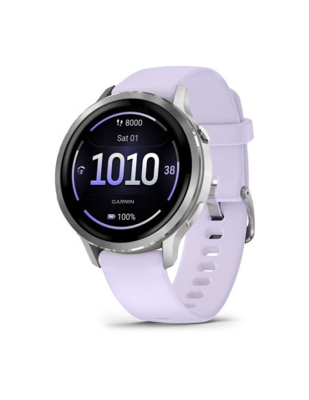 Smartwatch garmin venu 4 41mm gray silver periwinkle