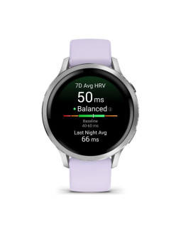 Smartwatch garmin venu 4 41mm gray silver periwinkle 2