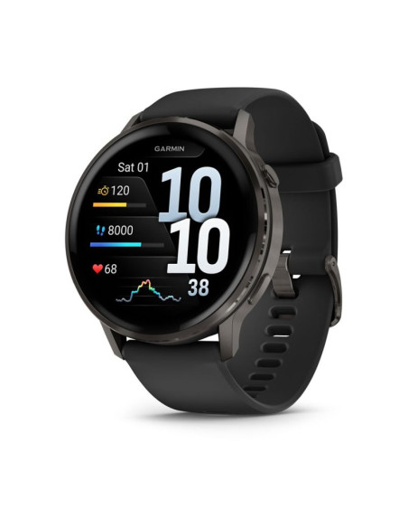 Smartwatch garmin venu 4 45mm black slate