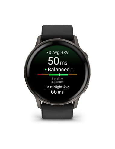 Smartwatch garmin venu 4 45mm black slate