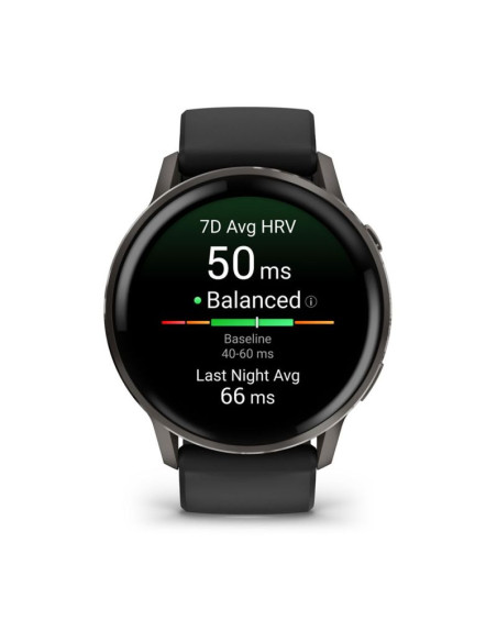 Smartwatch garmin venu 4 45mm black slate