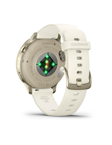 Smartwatch garmin venu 4 41mm beige lunar gold bone