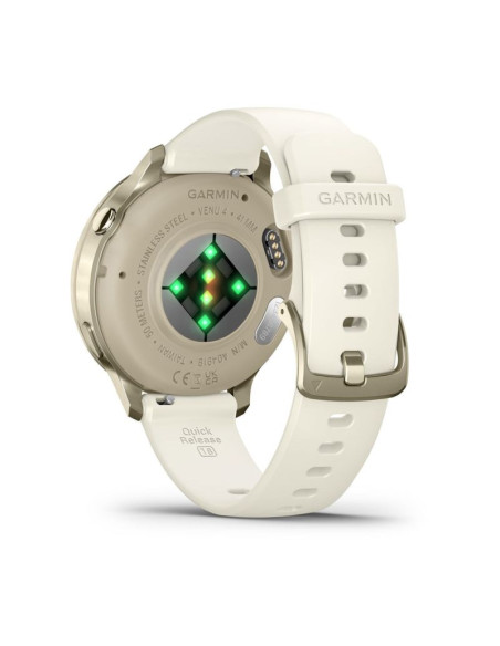 Smartwatch garmin venu 4 41mm beige lunar gold bone