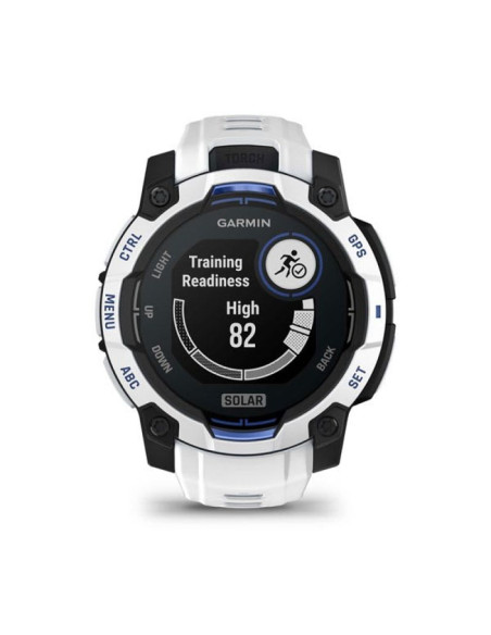 Smartwatch garmin instinct 3 45mm solar whitestone