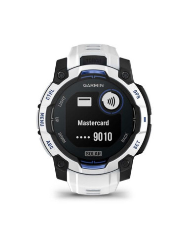 Smartwatch garmin instinct 3 45mm solar whitestone