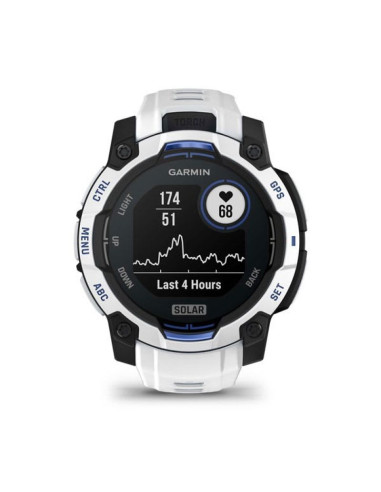 Smartwatch garmin instinct 3 45mm solar whitestone