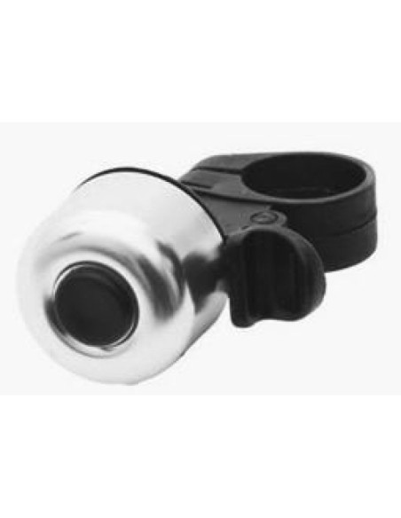 Dzwonek aluminiowy srebrny